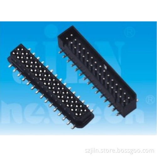 right angle 30p 1.25mm box header connector
